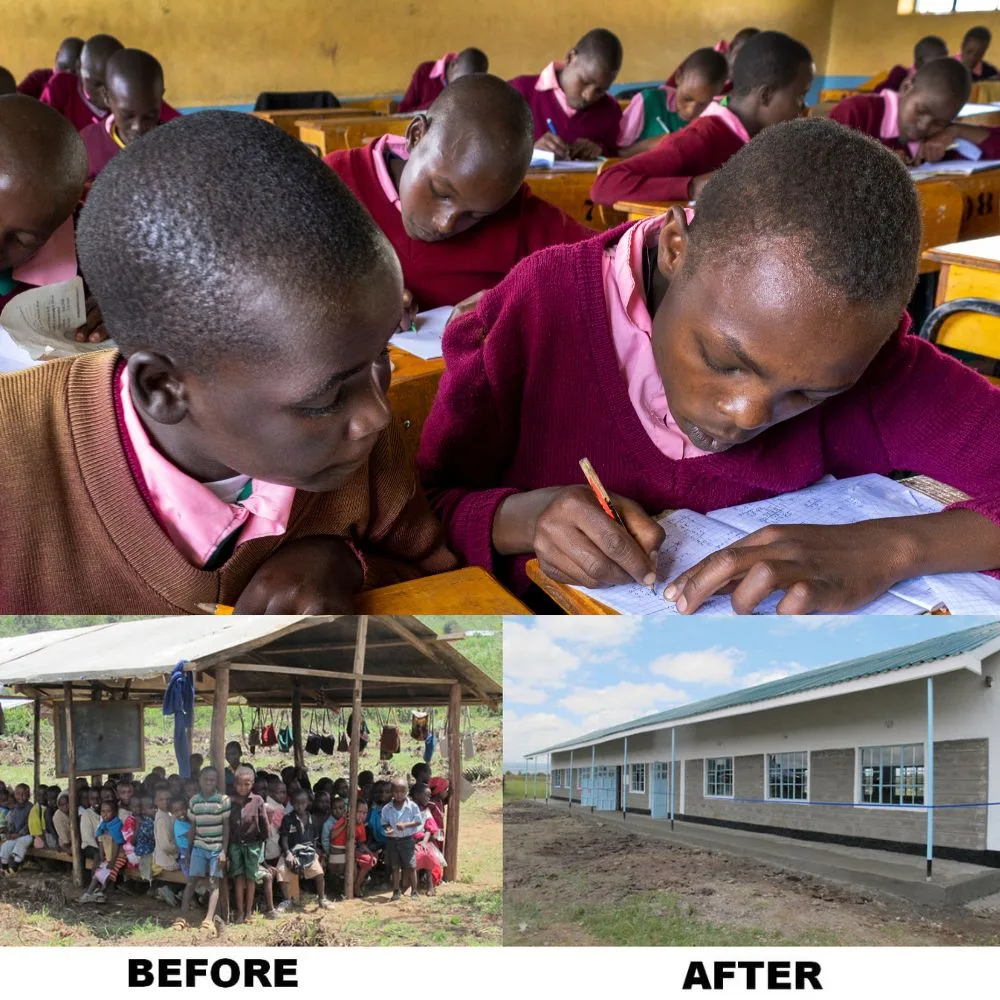 A Village Impact school in rural Kenya